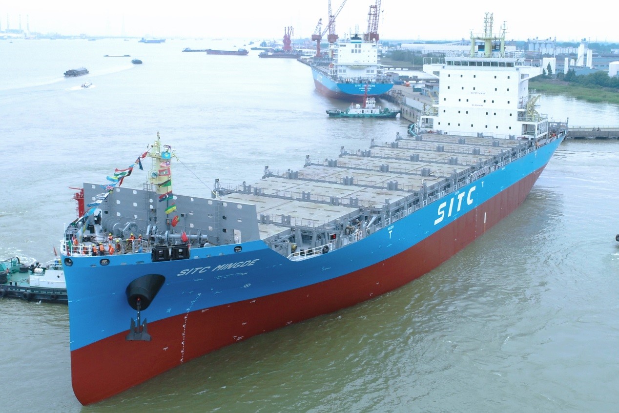 The Successful Delivery for M/V “SITC MINGDE”_News_SITC International